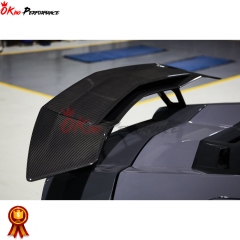 Novitec Style Carbon Fiber Rear Spoiler For Lamborghini Aventador LP700-4 LP720 LP750 2011-2015