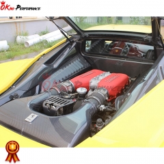Dry Carbon Fiber Engine Air Box For Ferrari 458 Italy Speciale 2011-2013