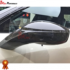 Carbon Fiber Mirror Cover Replacement For Ferrari 458 Ltaly Speciale Spyder 2011-2016