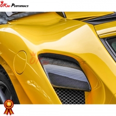 Novitec Style Dry Carbon Fiber Side Vent For Ferrari 488 GTB Spider 2015-2018