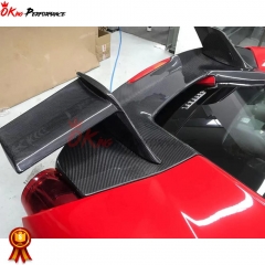 Mansory Style Forged Carbon Fiber Rear Spoiler For Ferrari 488 GTB 2015-2018