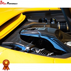 Capisto Style Dry Carbon Fiber Airbox For Ferrari 488 GTB 2015-2018