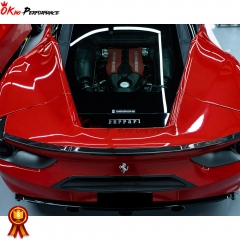 Novitec Sytle Carbon Fiber Rear Trunk Spoiler For Ferrari 488 Spider 2015-2018