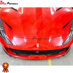 OEM Style Dry Carbon Fiber Front Lip For Ferrari 812 Superfast GTS 2017-2023