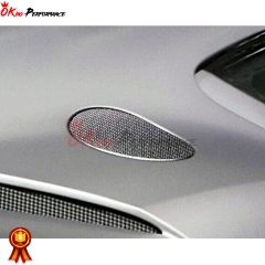 Dry Carbon Fiber Car Fuel Tank Cap Gas Cover Replacement For Ferrari 812 2017-2018