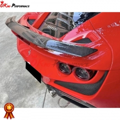 Novitec Style Dry Carbon Fiber Spoiler Wing For Ferrari F8 2020-2022