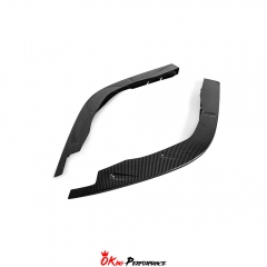 OEM Style Dry Carbon Fiber Front Splitter For Ferrari F8 2020-2022