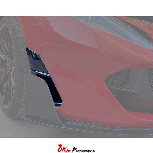 Mansory Style Dry Carbon Fiber Front Air Outtake For Ferrari 812 2017-2018