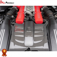 Dry Carbon Fiber Engine Cover For Ferrari F12 2013-2017