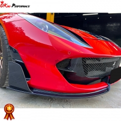 Mansory Style Dry Carbon Fiber Front Spoiler For Ferrari 812 2017-2018