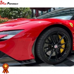 OEM Style Dry Carbon Fiber Front Splitter For Ferrari SF90