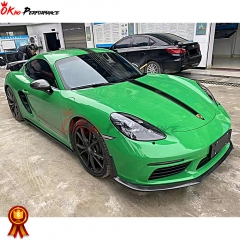 Carbon Fiber Body Aero Kit For Porsche 718 Cayman Boxster 2016-2018