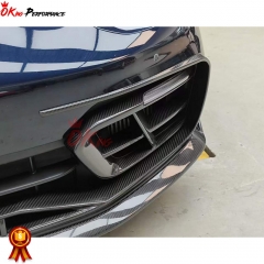 Paktechz Style Dry Carbon Fiber Front Lip Up For Porsche Panamera 971 2017-2018