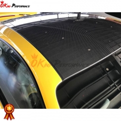 Dry Carbon Fiber Roof Cover For Porsche 911 992 Carrera S 2019-2023