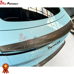 OD Style Dry Carbon Fiber Rear Spoiler For Porsche Taycan 2019-2020