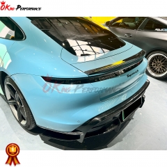 OD Style Dry Carbon Fiber Rear Spoiler For Porsche Taycan 2019-2020