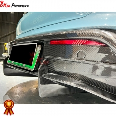 OD Style Dry Carbon Fiber Rear Diffuser For Porsche Taycan 2019-2020