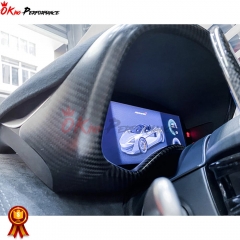 OEM Style Dry Carbon Fiber Interiors Dashboard Instrument Surround Panel Cover For McLaren 570S 540C 600LT 2015-2020