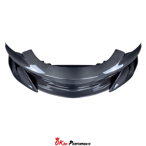 600LT Style Dry Carbon Fiber Front Bumper For Mclaren 540C 570S 2015-2020