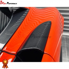 Dry Carbon Fiber Rear Fender Air Intake (Add On) For Mclaren 540C 570S 600LT 2015-2020