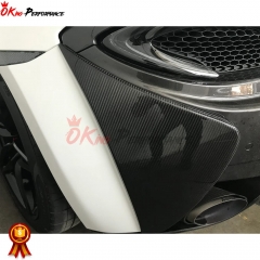 Novitec Style Dry Carbon Fiber Rear Bumper Side Plate For Mclaren 540C 570S 570GT 2015-2020