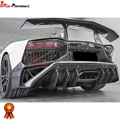 SV Style Glass Fiber Rear Bumper For Aventador LP700-4 LP720 LP750 2011-2015