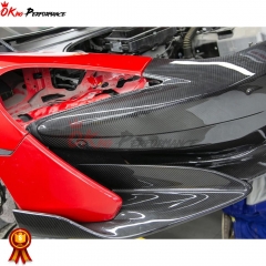 600LT Style Dry Carbon Fiber Front Bumper For Mclaren 540C 570S 2015-2020