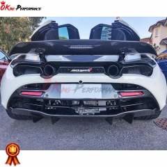 OEM Style Dry Carbon Fiber Rear Diffuser For Mclaren 720S