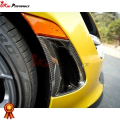 Dry Carbon Fiber Front Bumper Side Vent Cover For Mclaren 720S