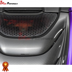 OEM Style Dry Carbon Fiber Engine Compartment Cover-2 For Mclaren 720S Spider