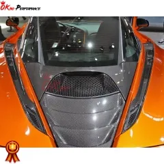 Dry Carbon Fiber Aero Bridge Vent For Mclaren 720S