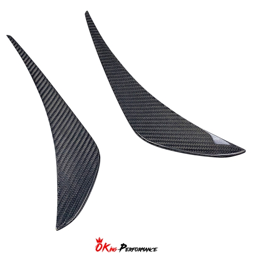 RYFT Style Dry Carbon Fiber Front Canards For Mclaren 720S