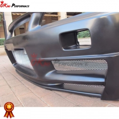 Nismo Z-Tune Style Glass Fiber Front Bumper For Nissan R34 GTR 1998-2002