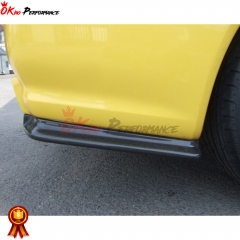 Nismo Style Carbon Fiber Rear Bumper Extensions For Nissan R34 GTR 1998-2002