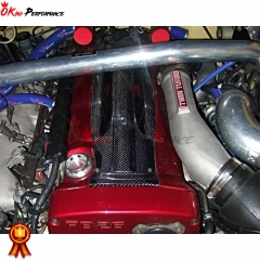Carbon Fiber Rb26 Dett Plug Cover For Nissan R34 GTR 1998-2002