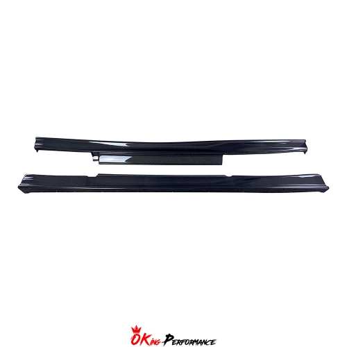 TopSecret-Style Carbon Fiber Side Skirt For Nissan R35 GTR 2008-2019