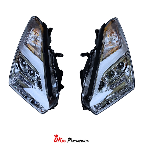Front Bumper Headlight (White Version) For Nissan R35 GTR 2008-2019