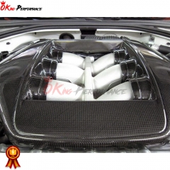 Forged Carbon Fiber Engine Cover For Nissan R35 GTR 2008-2022