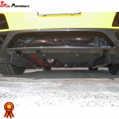 Jun Style Carbon Fiber Rear Diffuser Blade Fin For Nissan R35 GTR 2008-2019