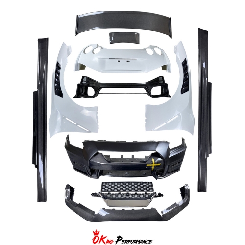 MY2020 Nismo Style Half Carbon Fiber Body Kit For Nissan R35 GTR 2017-2019