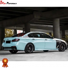 Facelift G30 LCI MT Style PP Full Body Kit For BMW 5 Series F10 2010-2016