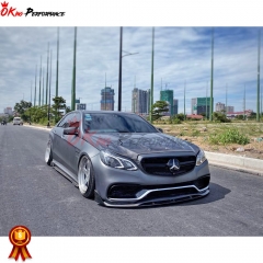 B Style Carbon Fiber Hood For Mercedes Benz E-Class W212 2014-2015
