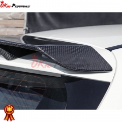 RevoZport Style Carbon Fiber Rear Spoiler For Mercedes-Benz A-class W176 A250 A260 A45 AMG 2013-2015