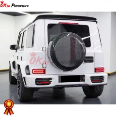 Mansory Style Dry Carbon Fiber Wide Body Kit For Mercedes-Benz G Class W464 G63 2018-2021