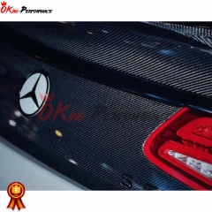 OEM Style Carbon Fiber Rear Trunk For Mercedes Benz C217 W217 S63 S65 AMG Coupe 2014-2020