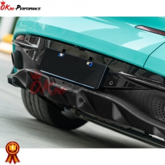 CMST Style Dry Carbon Fiber Rear Diffuser For Aston Martin DB11 2017-2022