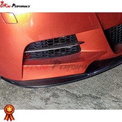 3D-Style Carbon Fiber Front Lip For BMW 1 Series F20 Msport LCI M135i M140i 2015-2019