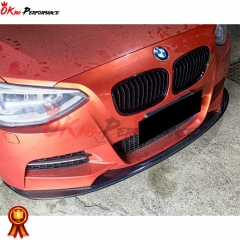 3D-Style Carbon Fiber Front Lip For BMW 1 Series F20 Msport LCI M135i M140i 2015-2019