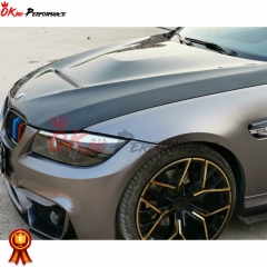 GTS-Style Carbon Fiber Hood For BMW 3 Series E90 2009-2012