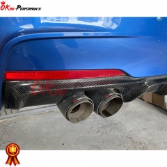 MP Style Carbon Fiber Rear Diffuser (4 tips) For BMW 3 Series F30 2013-2018